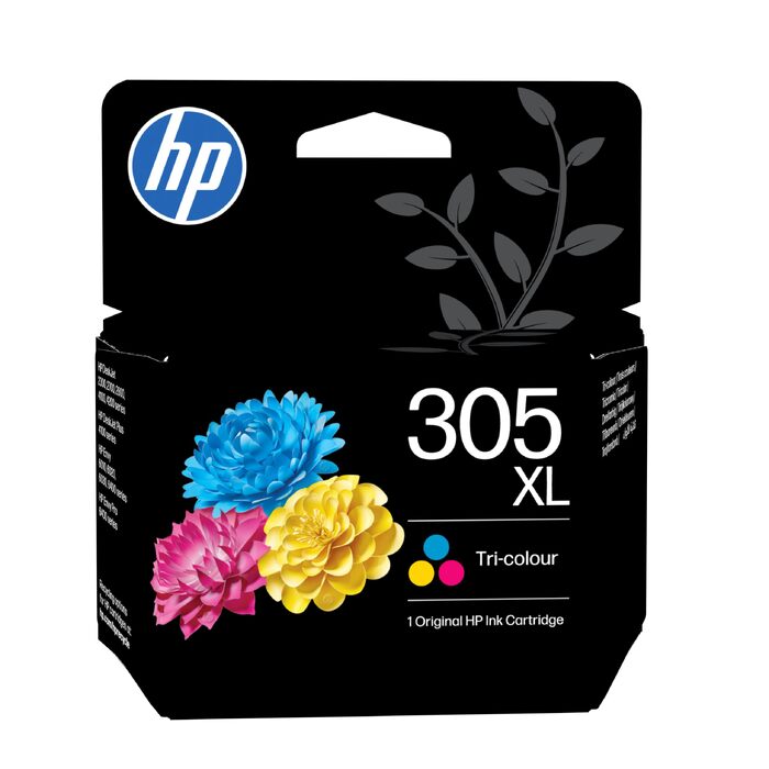 Оригінальний картридж HP 305XL кольоровий, підвищена ємність (нова версія)