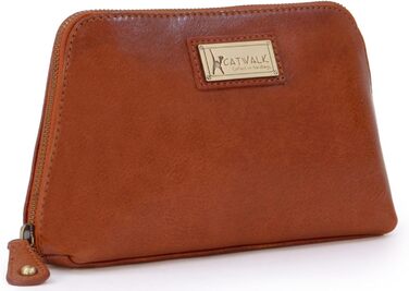 Сумка для косметики Catwalk Collection Emma, світло-коричнева, середнього розміру