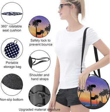 Складний туристичний стільчик Alevmoom - легкий, компактний, 600lbs, для кемпінгу, риболовлі, BBQ, кухні