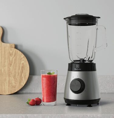 Стаціонарний блендер Electrolux E4TB1-6ST TruFlow, пластик, сірий, метал