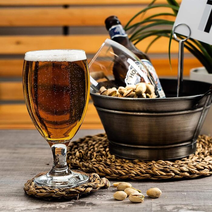 Набір келихів для пива Luxus Pint, 6 шт, 590 мл, без свинцю, 590 мл