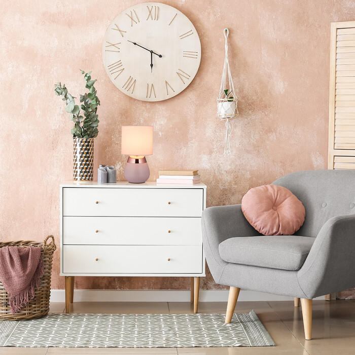 Приліжковий світильник Relaxdays з дотиком