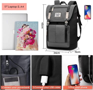 Жіночий рюкзак YAMTION 17