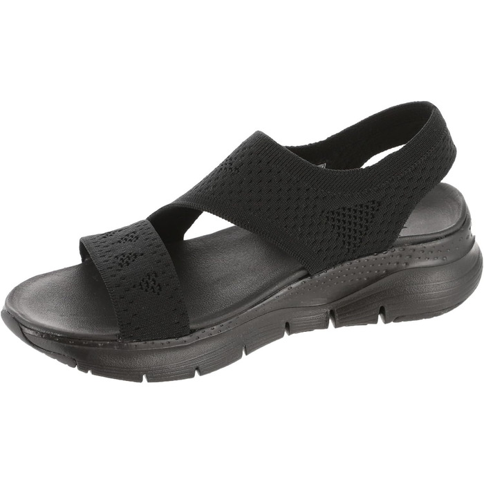 Кросівки жіночі Skechers Cali Arch Fit - Black Knit (39 EU) - з підтримкою склепіння стопи