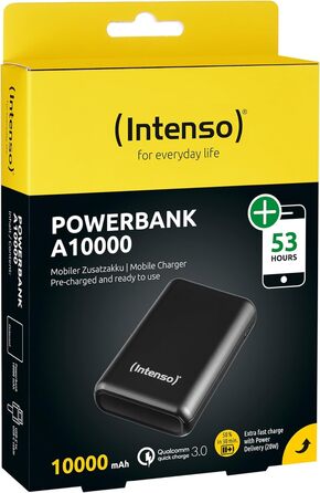 Powerbank Intenso Powerbank XS 5000: зарядний пристрій для смартфонів, планшетів та цифрових камер (10000mAh, сірий)