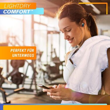 Спортивне рушник LightDry® Original з мікрофібри - туристичне, для подорожей, басейн, спортзал. Швидковисихаюче, антибактеріальне, 120x60 см, антрацит