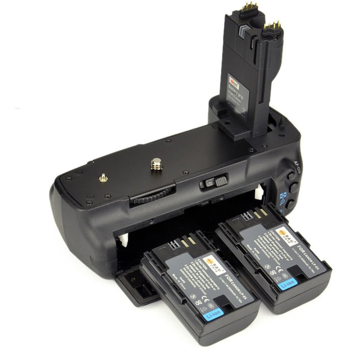 Пульт дистанційного керування DSTE® з батарейним блоком для Canon EOS 5D Mark II 5D2 (2 шт.) LP-E6