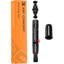 Набір для чищення об'єктивів K&F Concept: м'який пензлик для камер, лінз, фільтрів, DSLR