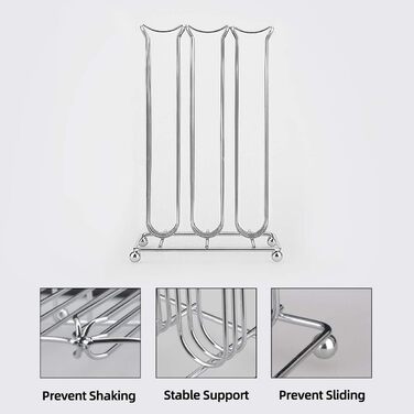 Тримач для капсул Nespresso Original MOLEDA, 42 капсули, органайзер для кави, срібний