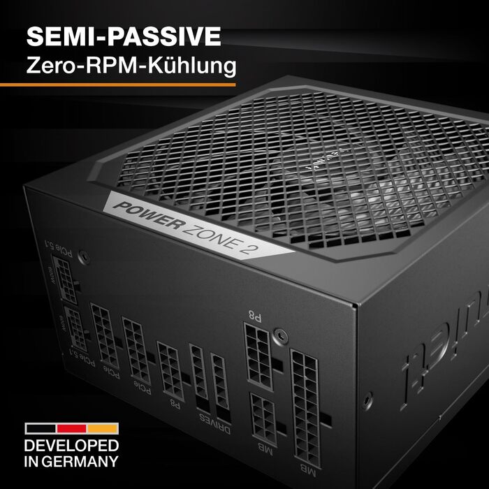 Блок живлення для ПК be quiet! Power Zone 2, 1200W, 80 Plus та Cybenetics Platinum