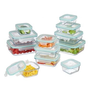 Relaxdays Freshness Food Storage Containers 12-Piece Set