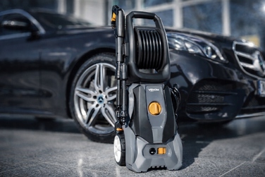 Мийка високого тиску VENOM 1800W, алюмінієвий насос, 140 бар, шланг 5,2 м із котушкою