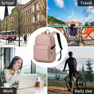 Рюкзак Coege: водонепроникний, для подорожей та роботи, вміщує 15.4