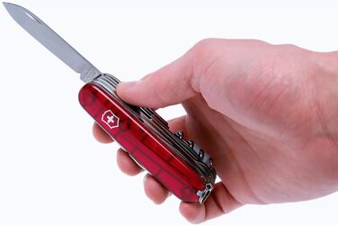 Мультитул Victorinox Huntsman Lite: Швейцарський ніж з 21 функцією, включаючи штопор та міні-викрутка 1.5 мм