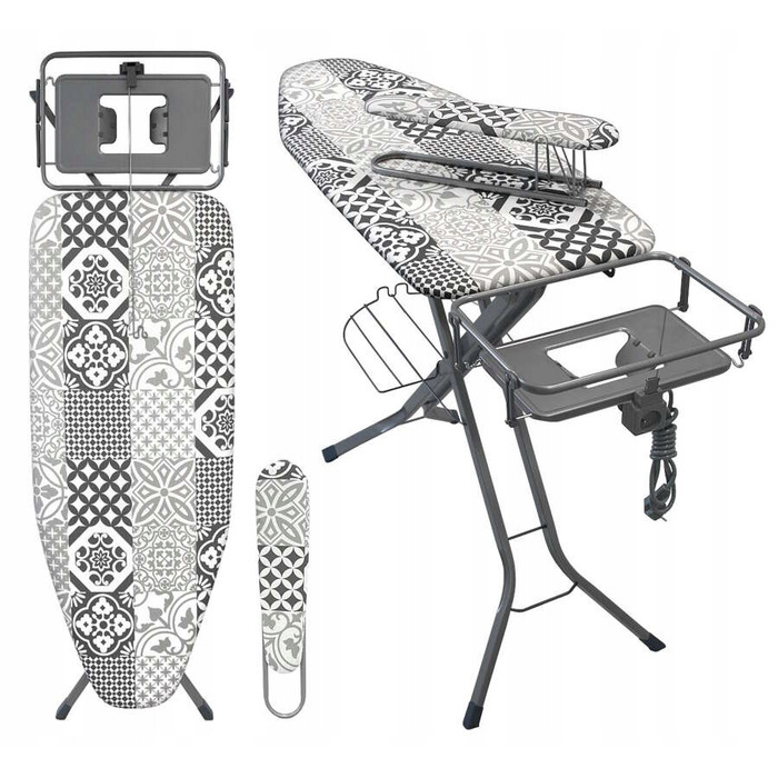 Прасувальна дошка стандартна з рукавом Eurogold 130 см x 48 см