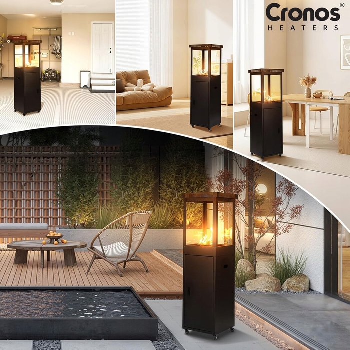 Обігрівач-парасоль Cronos 145 см, 11 кВт