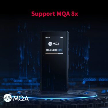 FiiO BTR7: Bluetooth ресивер та підсилювач навушників, DAC, Hi-Res Audio, MQA, LDAC, aptX HD, 384kHz/32bit, DSD256, CVC 8.0 для телефону, ПК, авто, домашньої аудіосистеми