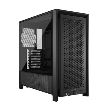 Корпус ПК CORSAIR 4000D Modulares Mid-Tower ATX – Чорний, висока циркуляція повітря, InfiniRail™