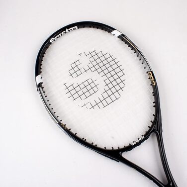 Black+Black Adult Tennis Racket Set - 2 Rackets, 3 Balls, 2 Grips, Vibration Dampeners