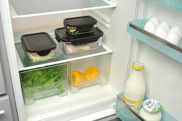 Контейнер для зберігання Silit Storio з кришкою, скло, 15 x 10 см, герметичний, для миття в посудомийній машині, для мікрохвильової печі та духовки