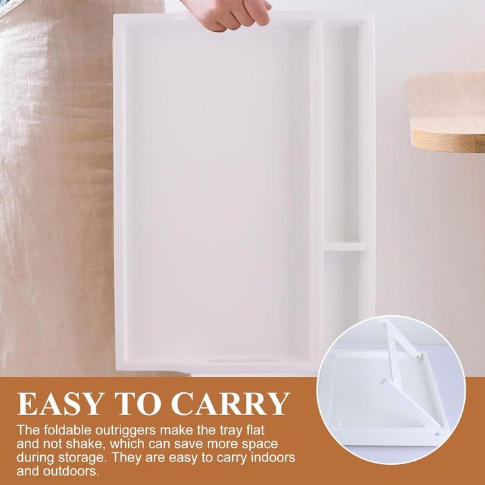 Бамбуковий столик SHUESS для ліжка та дивану, чорний, з регульованими ніжками, 41,5 x 30 x 20,5 см. Ідеально для сніданку, роботи, сервірування та відпочинку.