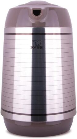 Термос Zojirushi Thermokaraffe, 1 л, білий (600 мл, сатинова поверхня) - Японська якість