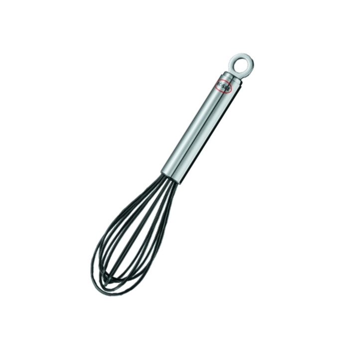 Венчик кухонний RÖSLE Silikon, нержавіюча сталь 18/10, 27 см. Термостійкий до 220°C, для миття в посудомийній машині
