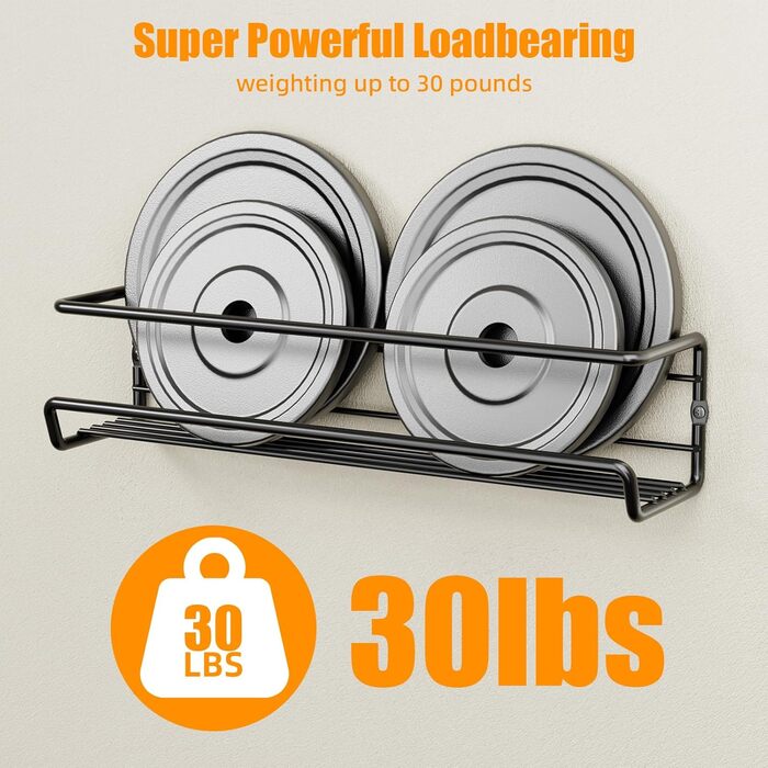 Спеція органайзер з 24 скляними баночками та етикетками, без свердління, настінний, підходить для стін та шаф, комплект з 4 шт.