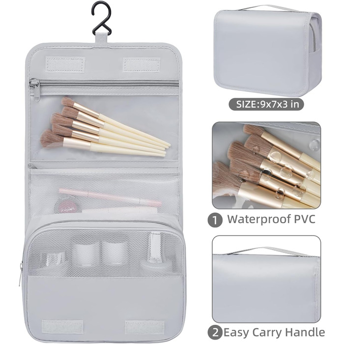 Органайзери для подорожей BAGAIL, набір 10 шт. різних розмірів, Matcha-Grün (зелений матча)