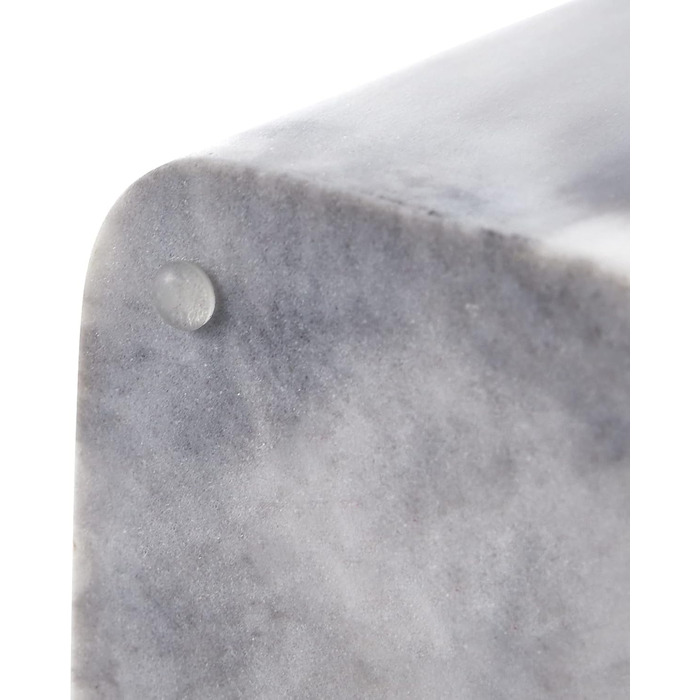 Органайзер для ванної кімнати ZCCZ: великий тримач для зубних щіток з імітацією каменю, чаша для зубної щітки з багатьма відділеннями для електричної щітки, косметики, пензлів, бритви (білий квадрат)