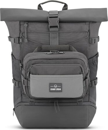 Гермопоясна сумка Johnny Urban Travis Beige - для подорожей, активного відпочинку, з регульованим ремінцем