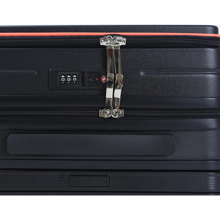 Чохол-валіза Hartschalen Gorilla для ділових поїздок з відділенням для ноутбука та TSA замком, чорний