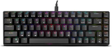 Ozone Gaming Gear Double TAP: Клавіатура + Миша, напівмеханічна, RGB, 4000 DPI, USB (Tactical US)