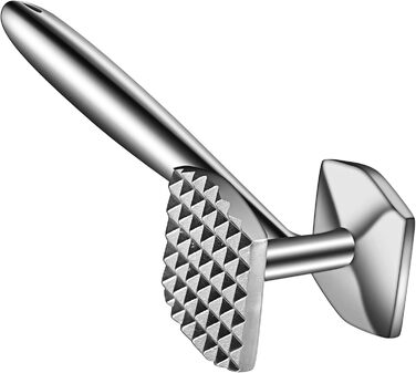 Кухонний молоток Aliglow для м'яса: для стейків, птиці та яловичини (L, сплав)