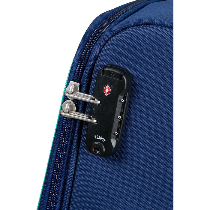 Валіза American Tourister Sea Seeker Spinner XL 80 см 92,5 л синя (Combat Navy), дорожня валіза на колесах