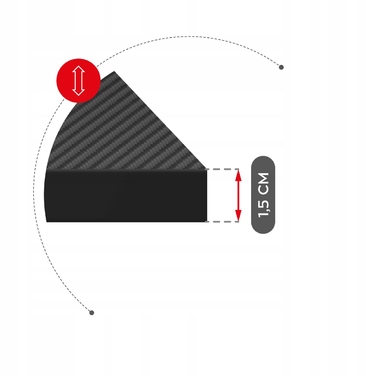 Ігровий стіл Huzaro Hero 6.3, чорний