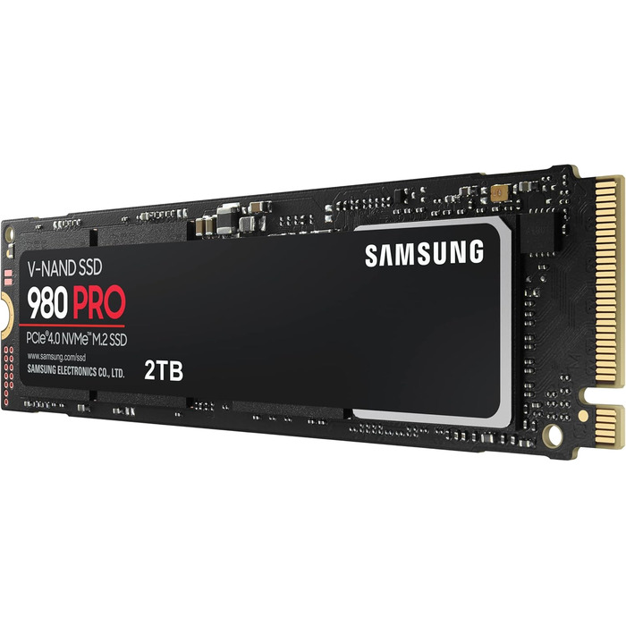 SSD Samsung 980 PRO 2TB NVMe M.2 PCIe 4.0 - Внутрішній SSD для геймінгу та редагування відео