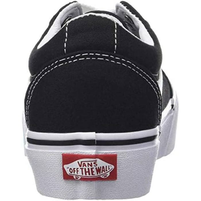 Кросівки Vans Ward Platform на платформі, 41 EU, чорно-білі, канвас