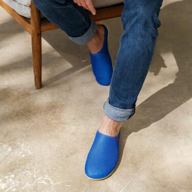 Літні халапи Андрес Мачадо - унісекс, дихаюча сітка, знімне устілка - DYNAMIC SOMMER, 37-50 EU, темно-синій, жовтий