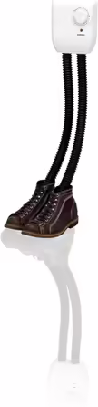 Електрична сушарка та обігрівач для взуття Melissa 16540009 з вентилятором і таймером, підходить для чобіт, гумових чобіт, рукавичок, трекінгового та лижного взуття, на 1 пару