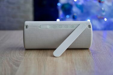 Loewe We. HEAR 2 Cool Grey – Портативна Bluetooth колонка 60W, водостійка, до 17 годин роботи, для дому та вулиці