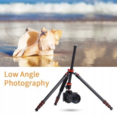 Штатив K&F Concept SA254M2, 175 см, чорний