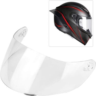 Прозорий візор для мотошолома AGV K1 K3SV K5 K5-S, захисний щиток для повного обличчя, Esenlong