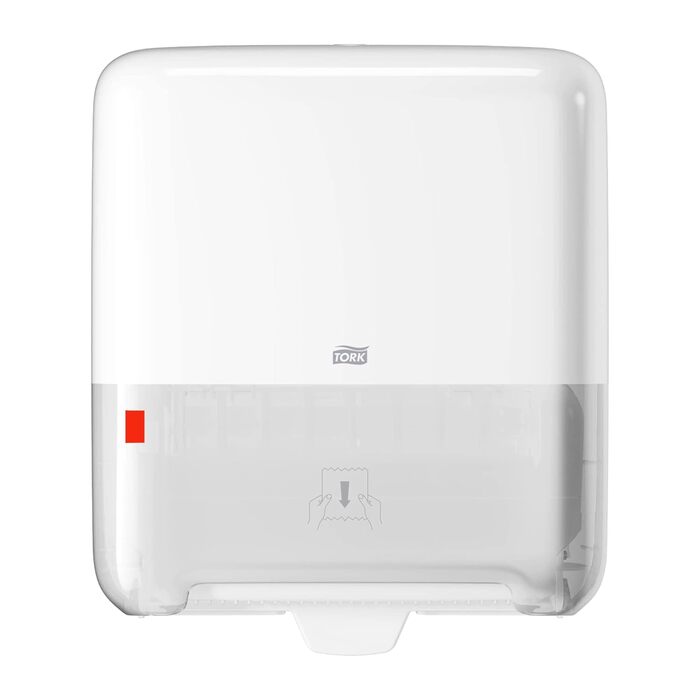 Tork Matic Dispenser for Roll Towels White H1, Refill Indicator, Elevation Design, 551000