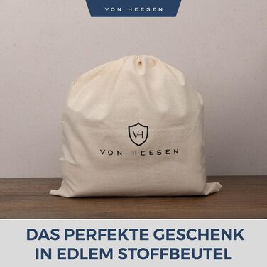 Чоловіча/Жіноча косметичка VON HEESEN з натуральної шкіри - велика дорожня косметичка, валізка для туалетних аксесуарів чорного кольору