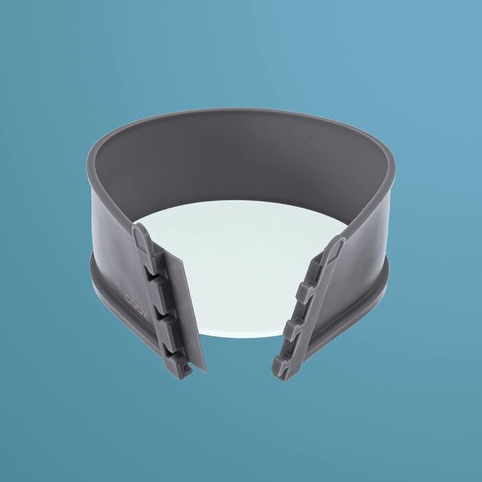 Форма для випікання coox з порцеляновим дном, 18 см, сіра – роз'ємна, для випікання і подачі, не потребує перекладання