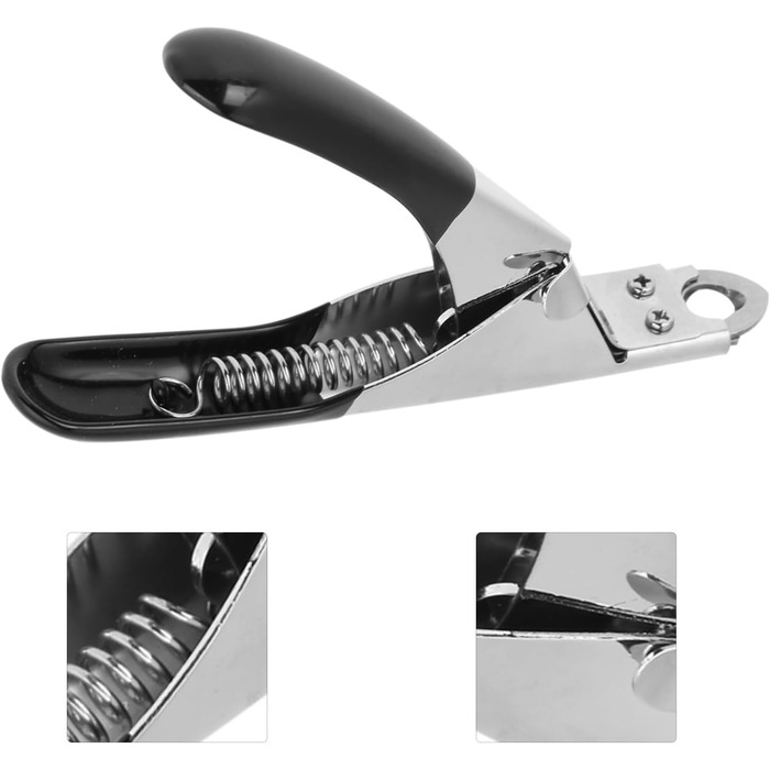 Ножиці для обрізання кігтів собак та котів, ножиці для кігтів тварин, чорного кольору