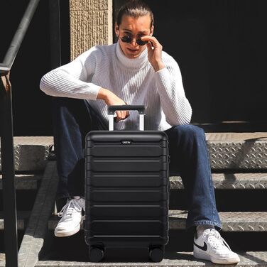 Набір валіз Roadcheer: тріо з полікарбонату з TSA-замком та аксесуарами (рюкзак, культки, сумочка для взуття)