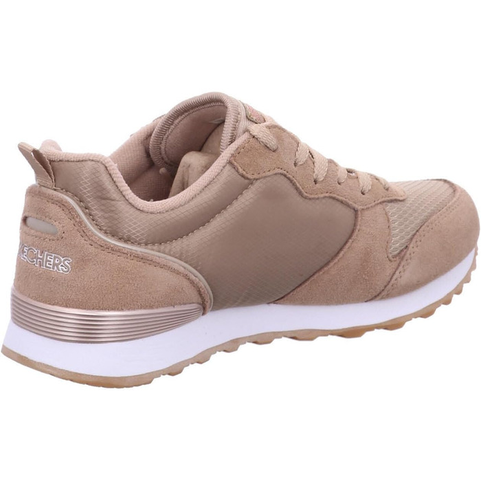 Кросівки Skechers OG 85 - Goldn Gurl (40 EU) - Бежева замша, нейлон, рожеве оздоблення
