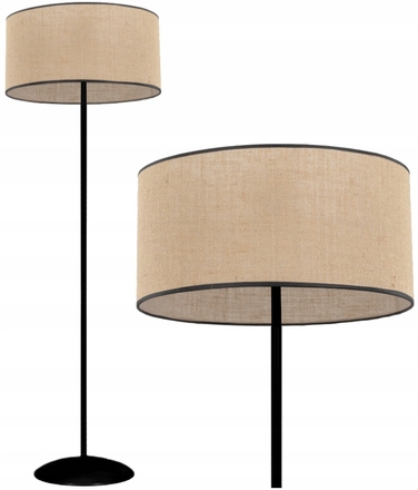 Підлогова лампа Juta E27 60 Вт, бежева